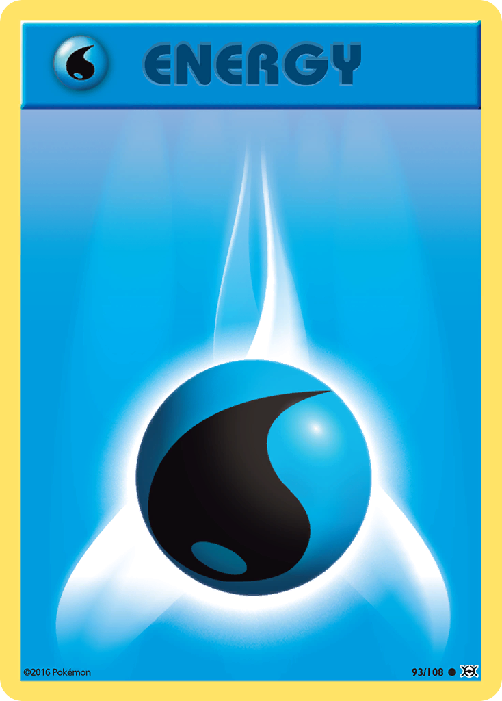 Water Energy (93/108) [XY: Evolutions] | Good Games Adelaide SA
