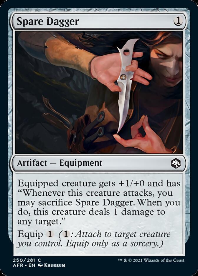 Spare Dagger [Dungeons & Dragons: Adventures in the Forgotten Realms] | Good Games Adelaide SA