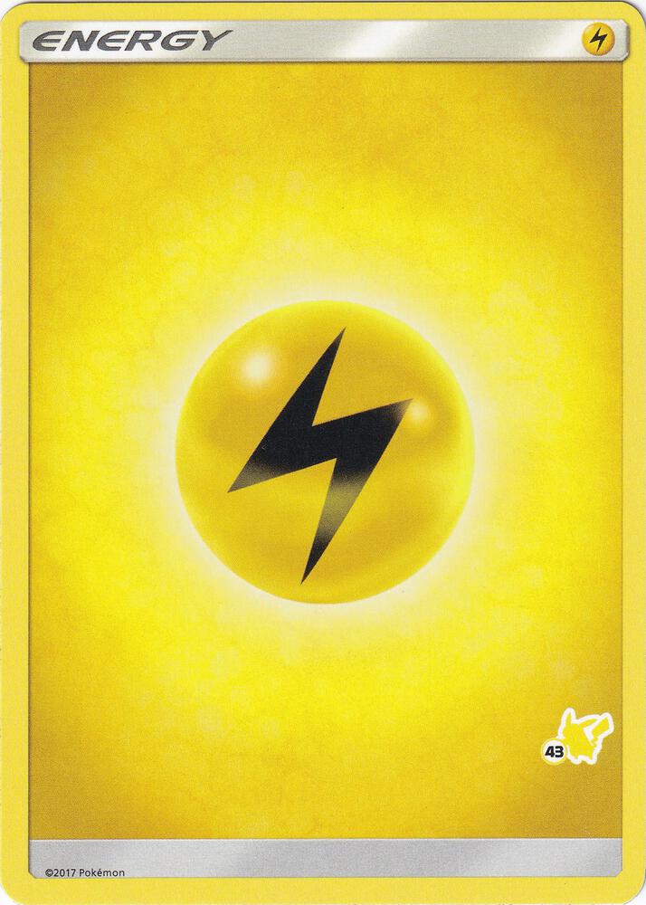 Lightning Energy 43 Pikachu Stamped  (Battle Academy)  | Good Games Adelaide SA
