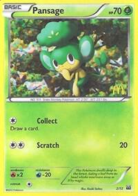 Pansage 002/012 (McDonald's Promos 2012)  - Holofoil | Good Games Adelaide SA