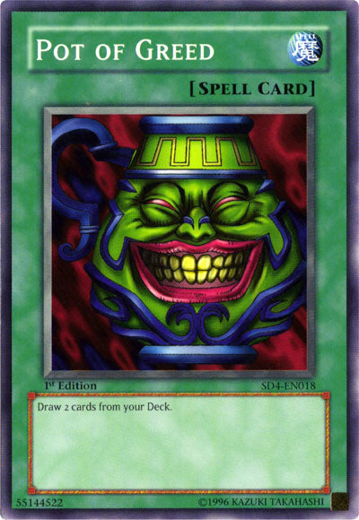 Pot of Greed [SD4-EN018] Common | Good Games Adelaide SA
