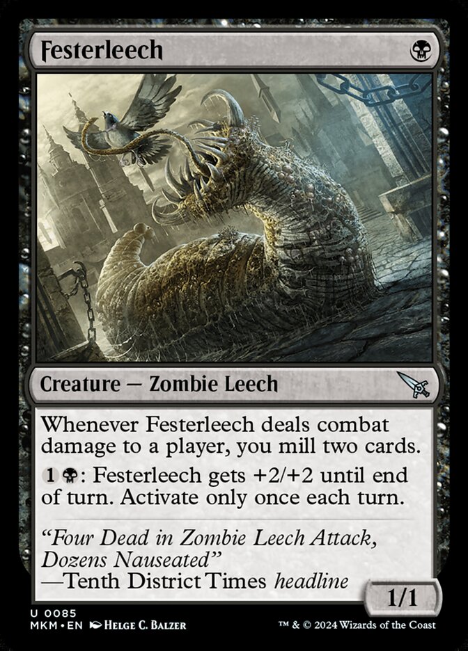 Festerleech 85 (Murders at Karlov Manor)  - Foil | Good Games Adelaide SA