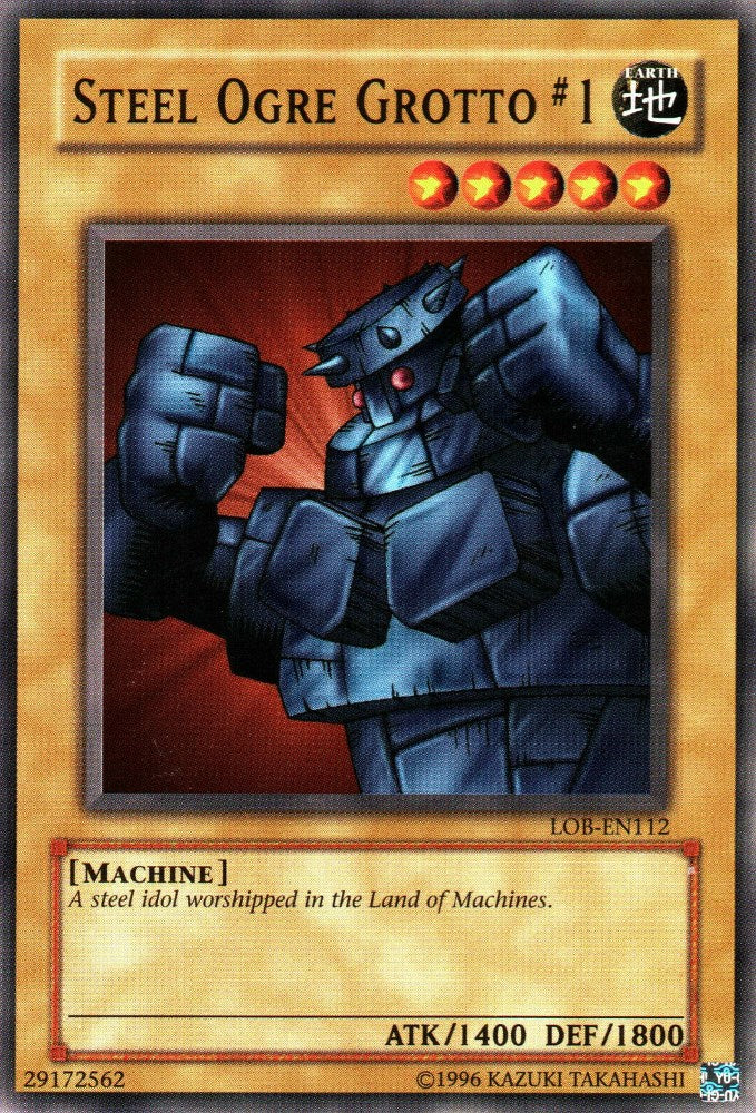 Steel Ogre Grotto #1 [LOB-EN112] Common | Good Games Adelaide SA