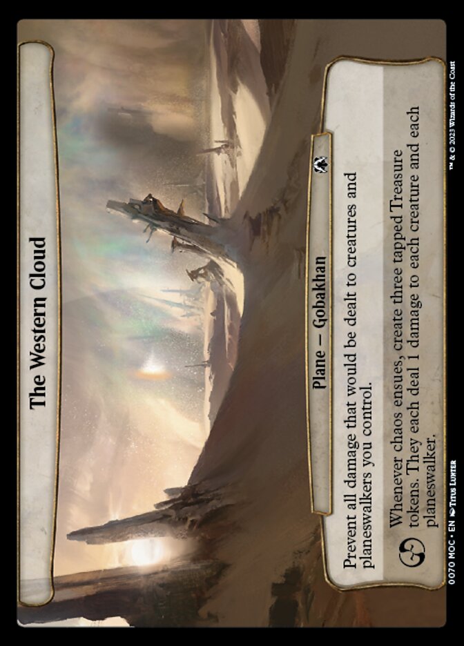 The Western Cloud 70 (Planechase: March of the Machine)  | Good Games Adelaide SA