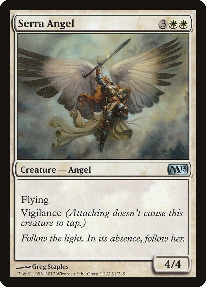 Serra Angel 31 (Magic 2013 (M13))  - Foil | Good Games Adelaide SA
