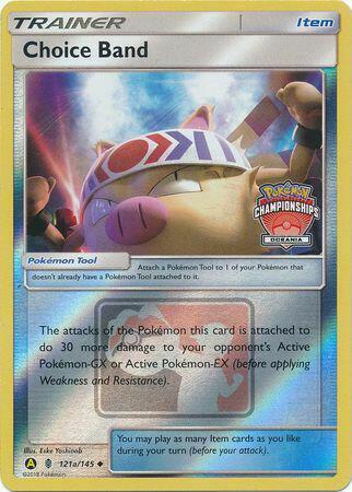 Choice Band 121a 145 Oceania Championships 121a/145 (League & Championship Cards)  - Reverse Holofoil | Good Games Adelaide SA