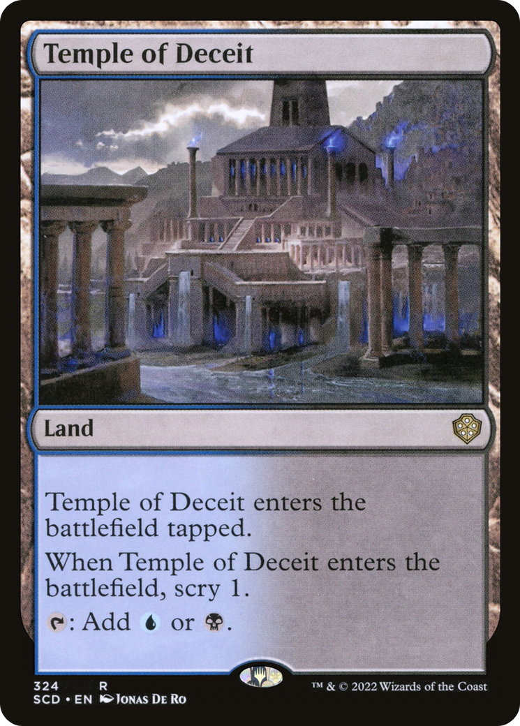 Temple of Deceit [Starter Commander Decks] | Good Games Adelaide SA