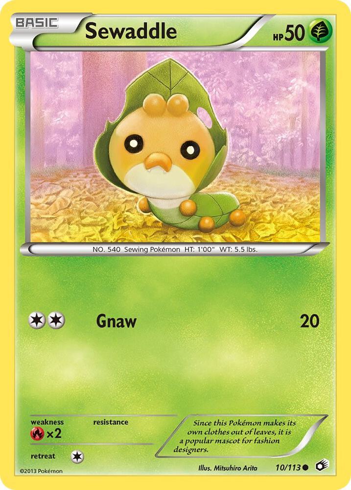 Sewaddle 10/113 (Legendary Treasures)  | Good Games Adelaide SA