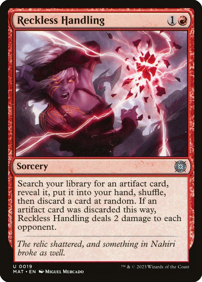 Reckless Handling 19 (March of the Machine: The Aftermath)  - Foil | Good Games Adelaide SA
