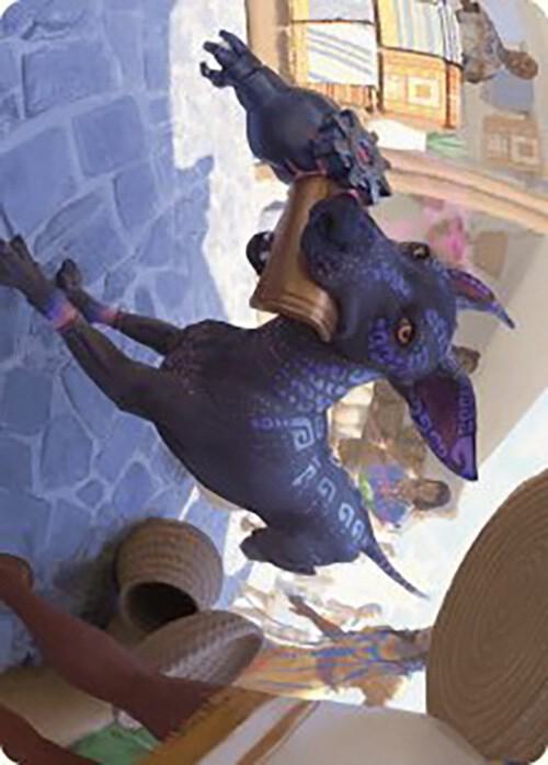 Mischievous Pup Art Card 3 (Art Series: The Lost Caverns of Ixalan)  | Good Games Adelaide SA