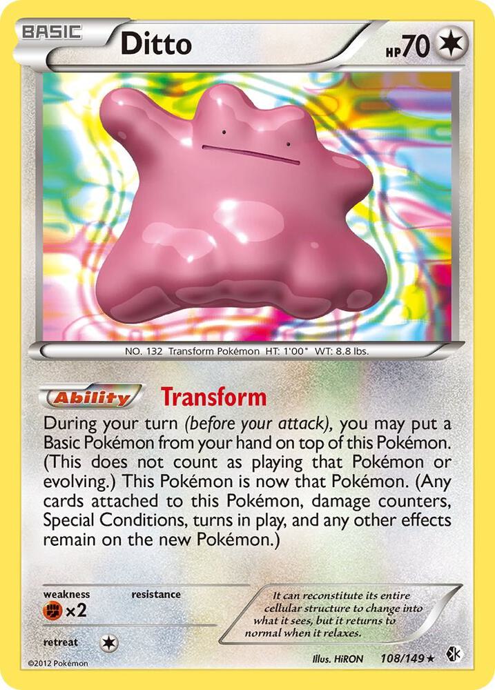 Ditto 108/149 (Boundaries Crossed)  - Holofoil | Good Games Adelaide SA