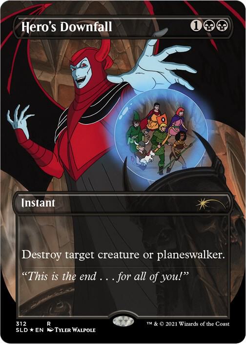 Heros Downfall 312 (Secret Lair Drop Series)  - Foil | Good Games Adelaide SA