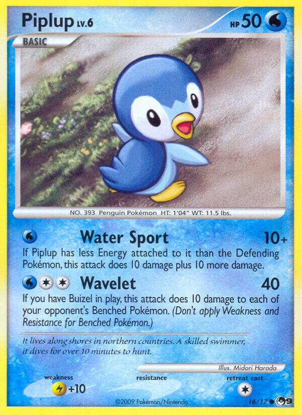 Piplup 016/017 (POP Series 9)  | Good Games Adelaide SA