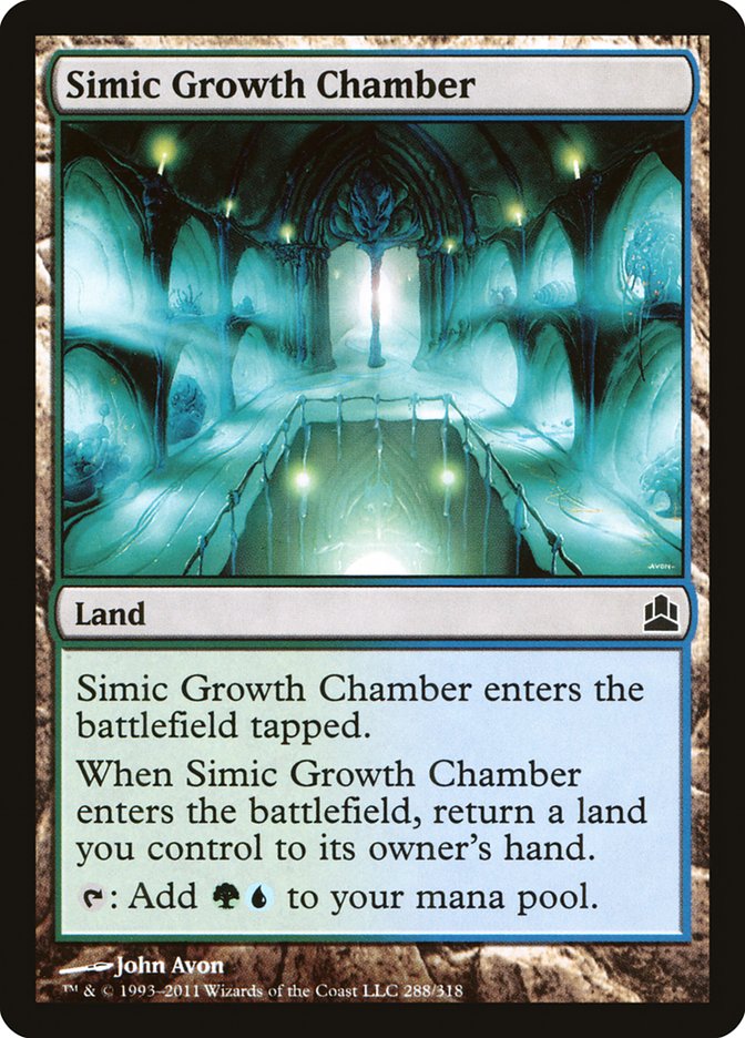 Simic Growth Chamber [Commander 2011] | Good Games Adelaide SA
