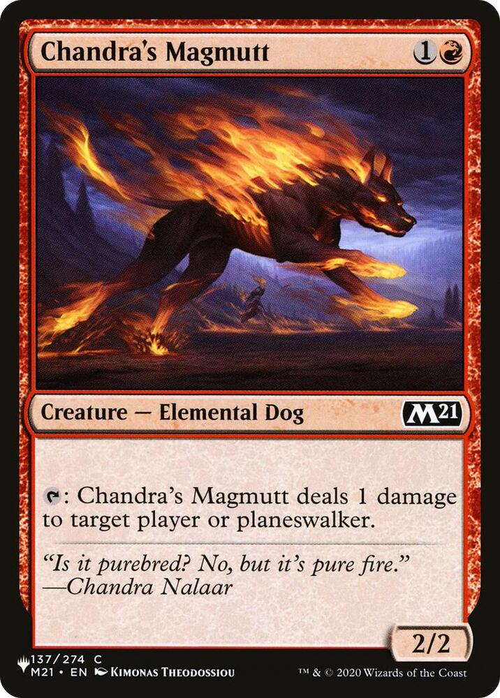 Chandras Magmutt 137/274 (The List Reprints)  | Good Games Adelaide SA