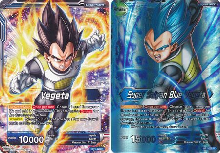 Vegeta // Super Saiyan Blue Vegeta [BT1-028] | Good Games Adelaide SA