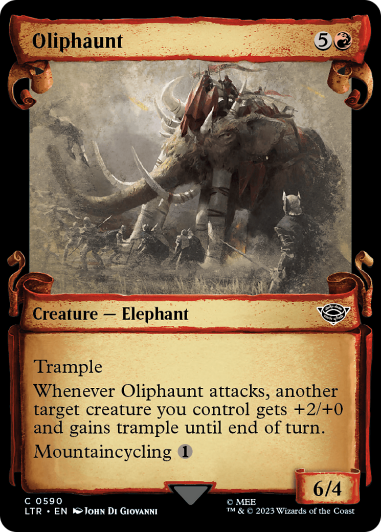 Oliphaunt [The Lord of the Rings: Tales of Middle-Earth Showcase Scrolls] | Good Games Adelaide SA