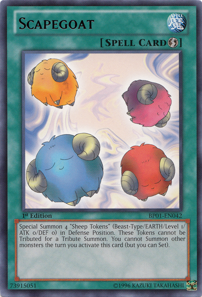 Scapegoat [BP01-EN042] Rare | Good Games Adelaide SA
