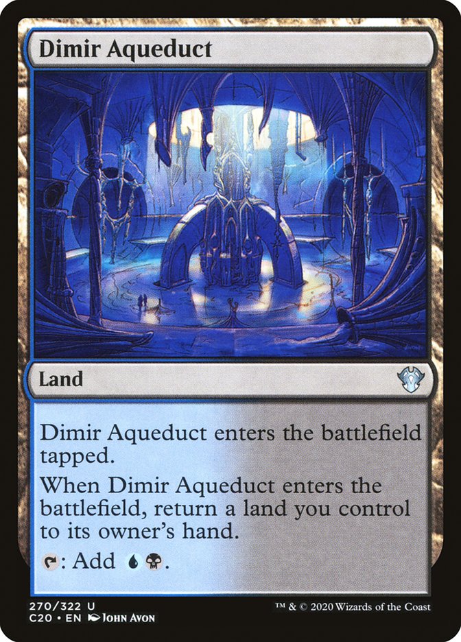 Dimir Aqueduct [Commander 2020] | Good Games Adelaide SA