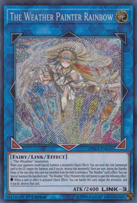The Weather Painter Rainbow [SPWA-EN035] Secret Rare | Good Games Adelaide SA