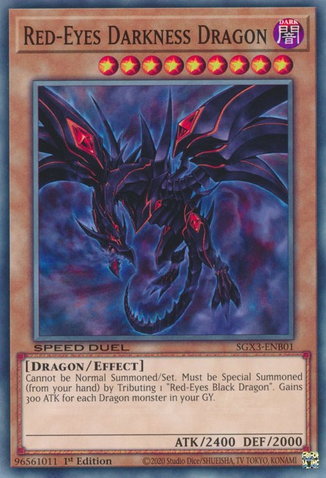 Red-Eyes Darkness Dragon [SGX3-ENB01] Common | Good Games Adelaide SA