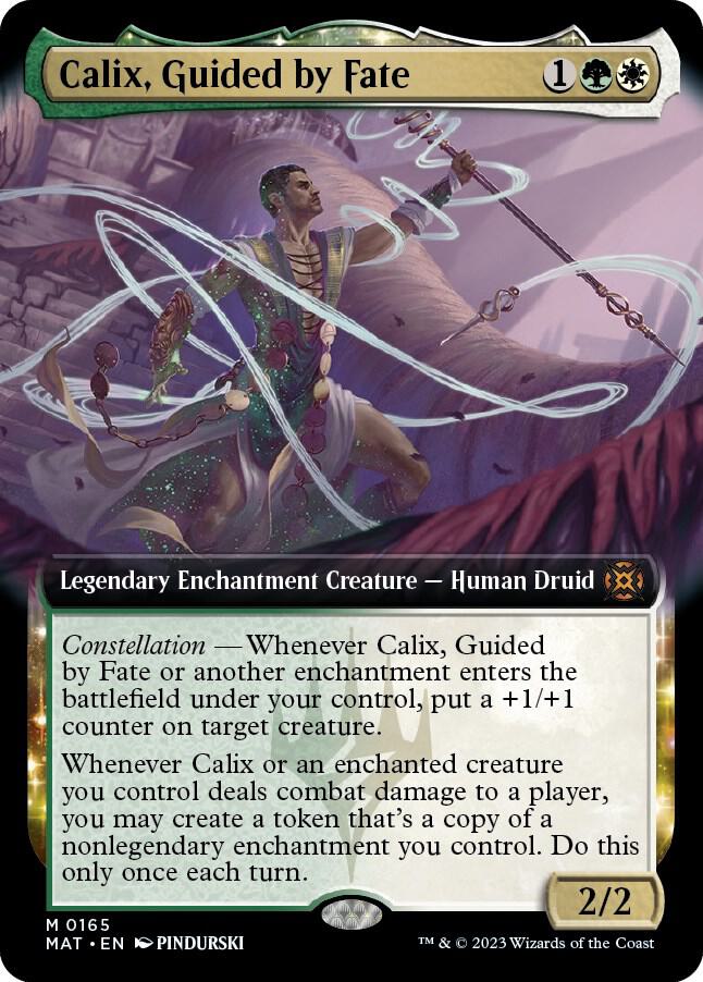 Calix, Guided by Fate 165/50 (March of the Machine: The Aftermath)  - Extended Art Foil | Good Games Adelaide SA