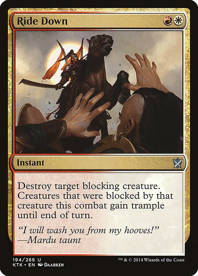 Ride Down 194 (Khans of Tarkir)  - Foil | Good Games Adelaide SA