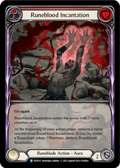 Runeblood Incantation (Red) [EVR107] (Everfest)  1st Edition Extended Art Rainbow Foil | Good Games Adelaide SA