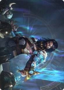 Halvar God of Battle Art Card 2 (Art Series: Kaldheim)  | Good Games Adelaide SA
