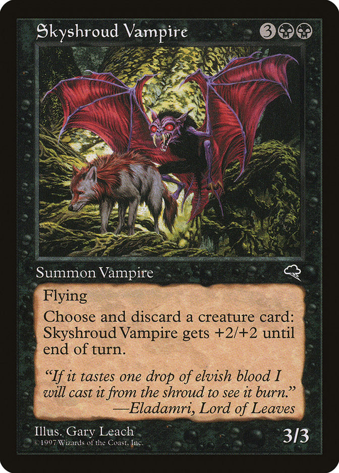 Skyshroud Vampire [Tempest] | Good Games Adelaide SA