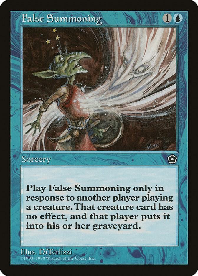 False Summoning  (Portal Second Age)  | Good Games Adelaide SA