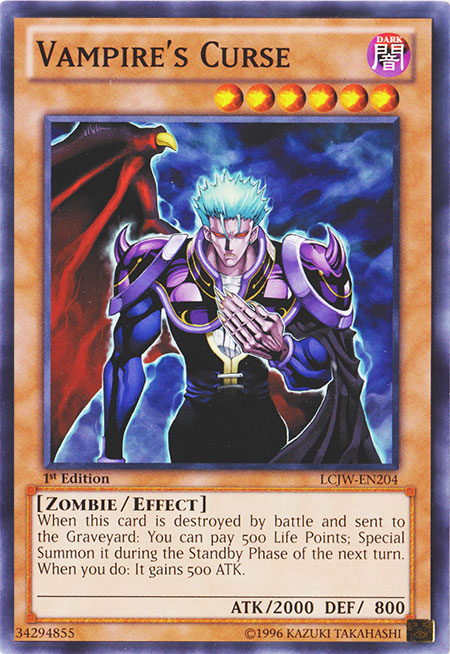 Vampire's Curse [LCJW-EN204] Common | Good Games Adelaide SA
