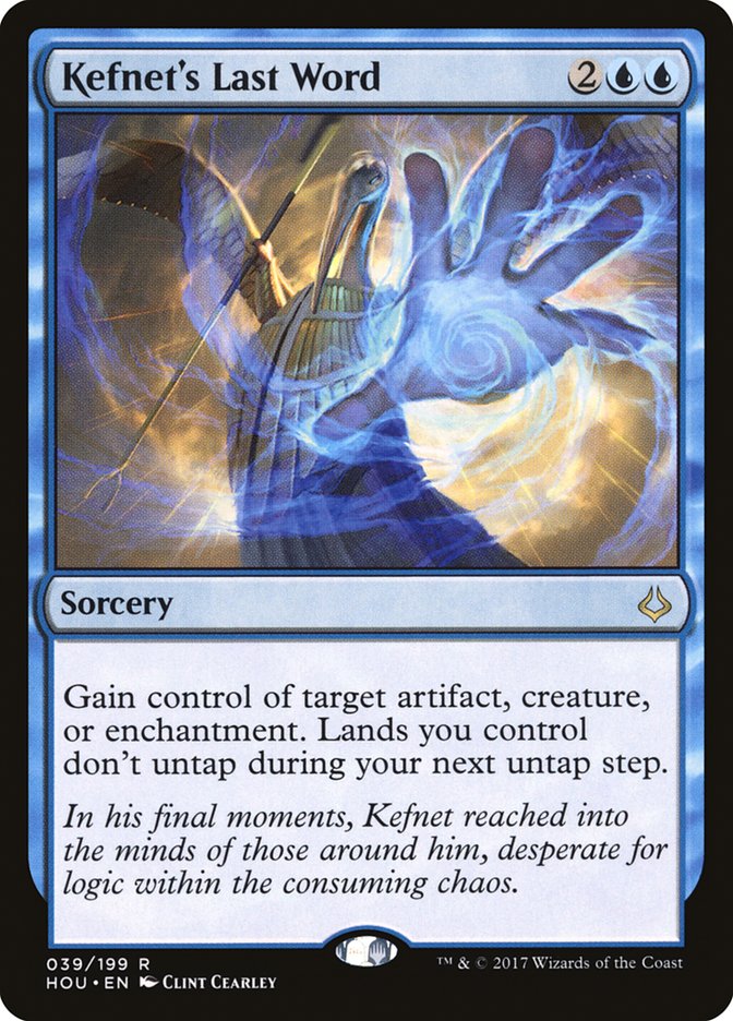 Kefnet's Last Word 39 (Hour of Devastation)  - Foil | Good Games Adelaide SA