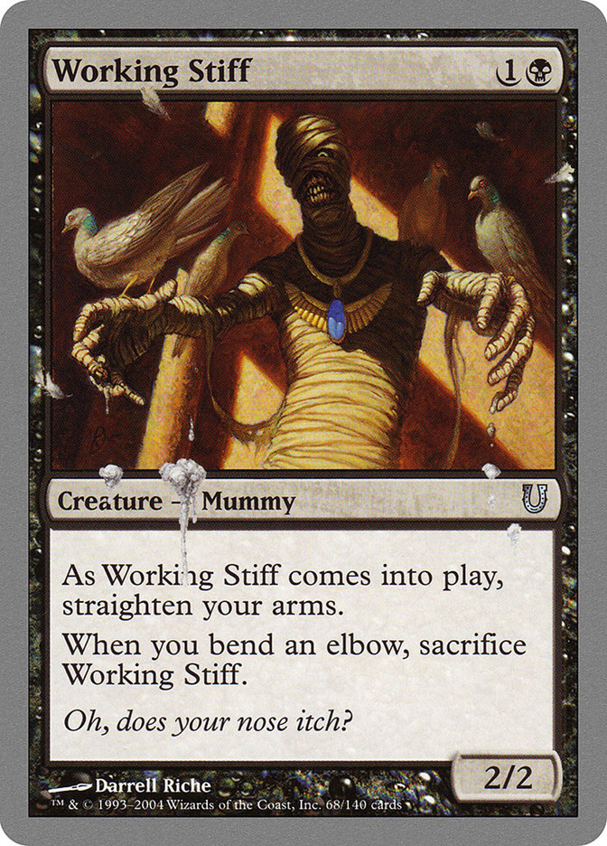 Working Stiff 68 (Unhinged)  - Foil | Good Games Adelaide SA