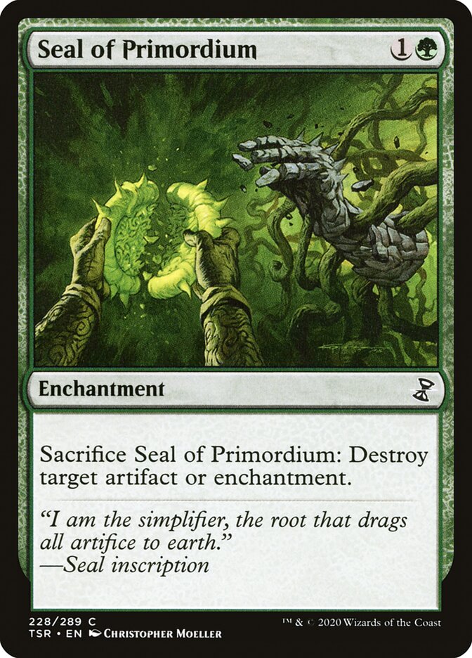 Seal of Primordium 228 (Time Spiral: Remastered)  | Good Games Adelaide SA