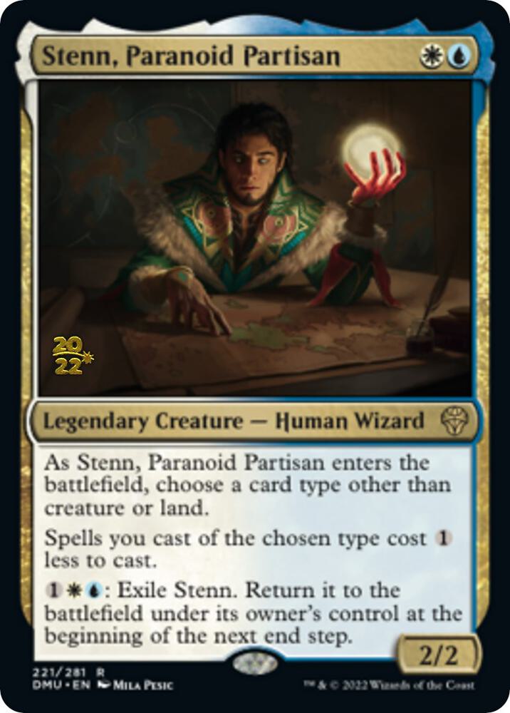 Stenn Paranoid Partisan 221 (Prerelease Cards)  - Foil | Good Games Adelaide SA