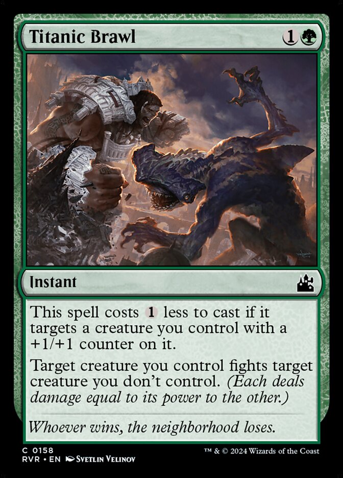Titanic Brawl 158 (Ravnica Remastered)  | Good Games Adelaide SA