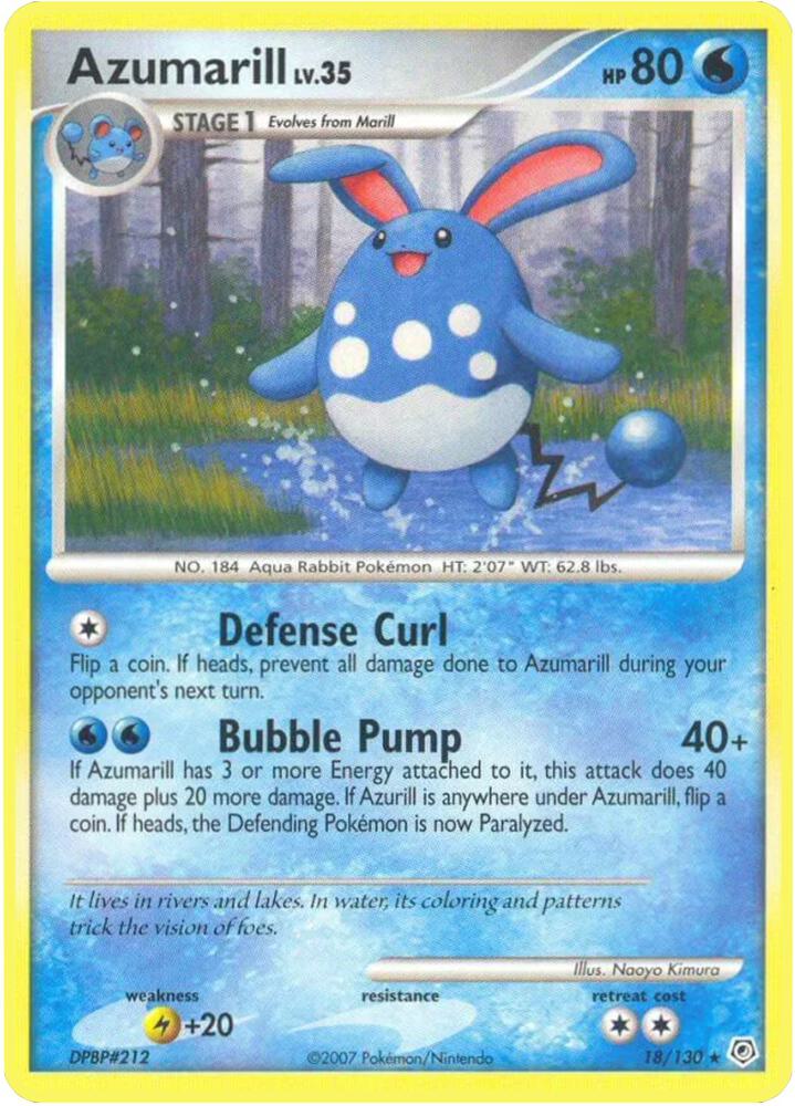 Azumarill 18/130 (Diamond and Pearl)  | Good Games Adelaide SA