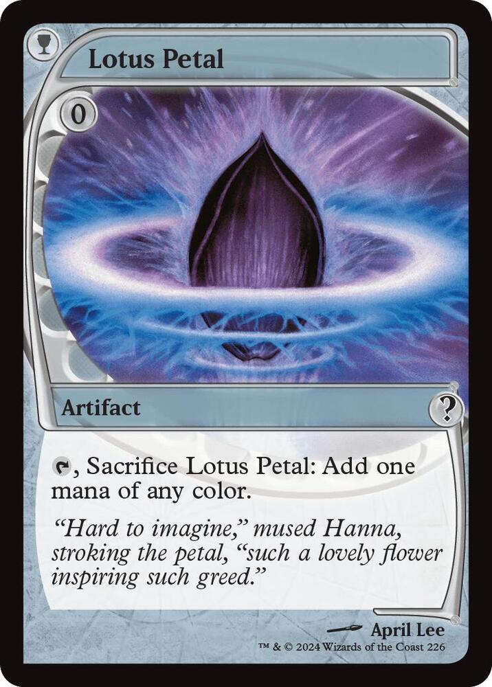 Lotus Petal 226 (Mystery Booster 2)  | Good Games Adelaide SA