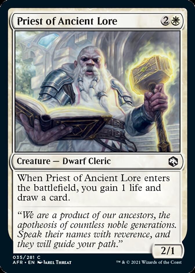 Priest of Ancient Lore [Dungeons & Dragons: Adventures in the Forgotten Realms] | Good Games Adelaide SA