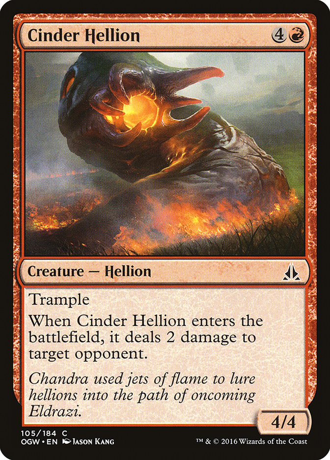 Cinder Hellion [Oath of the Gatewatch] | Good Games Adelaide SA