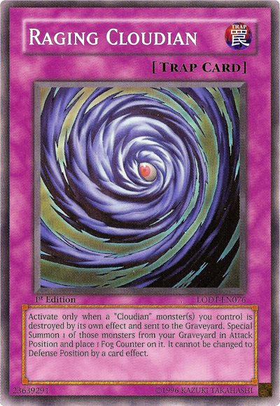 Raging Cloudian [LODT-EN076] Common | Good Games Adelaide SA