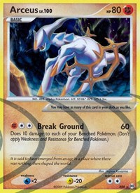 Arceus (AR8) [Platinum: Arceus] | Good Games Adelaide SA