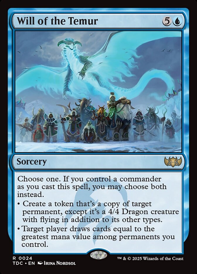 Will of the Temur 24 (Commander: Tarkir: Dragonstorm)  | Good Games Adelaide SA