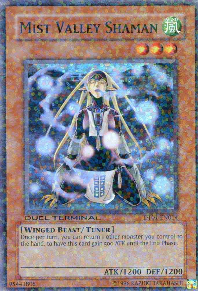 Mist Valley Shaman [DT01-EN014] Super Rare | Good Games Adelaide SA