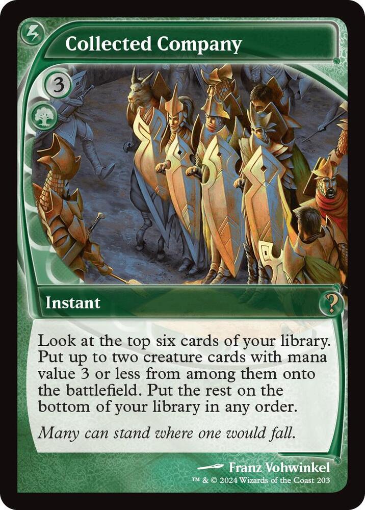 Collected Company 203 (Mystery Booster 2)  - Foil | Good Games Adelaide SA