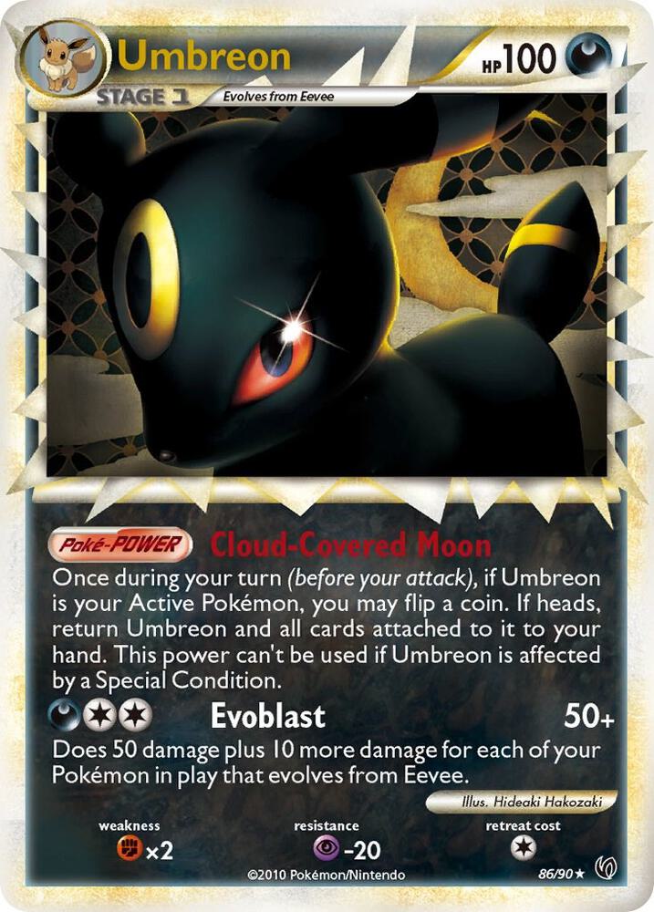Umbreon Prime 86/90 (Undaunted)  - Holofoil | Good Games Adelaide SA