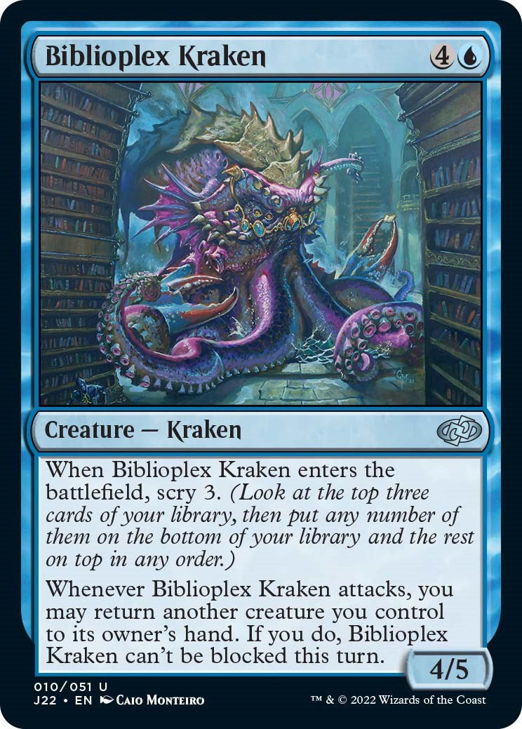 Biblioplex Kraken [Jumpstart 2022] | Good Games Adelaide SA