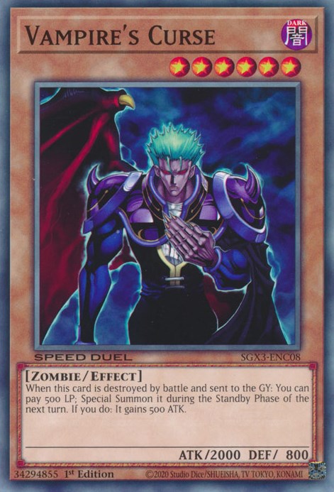 Vampire's Curse [SGX3-ENC08] Common | Good Games Adelaide SA