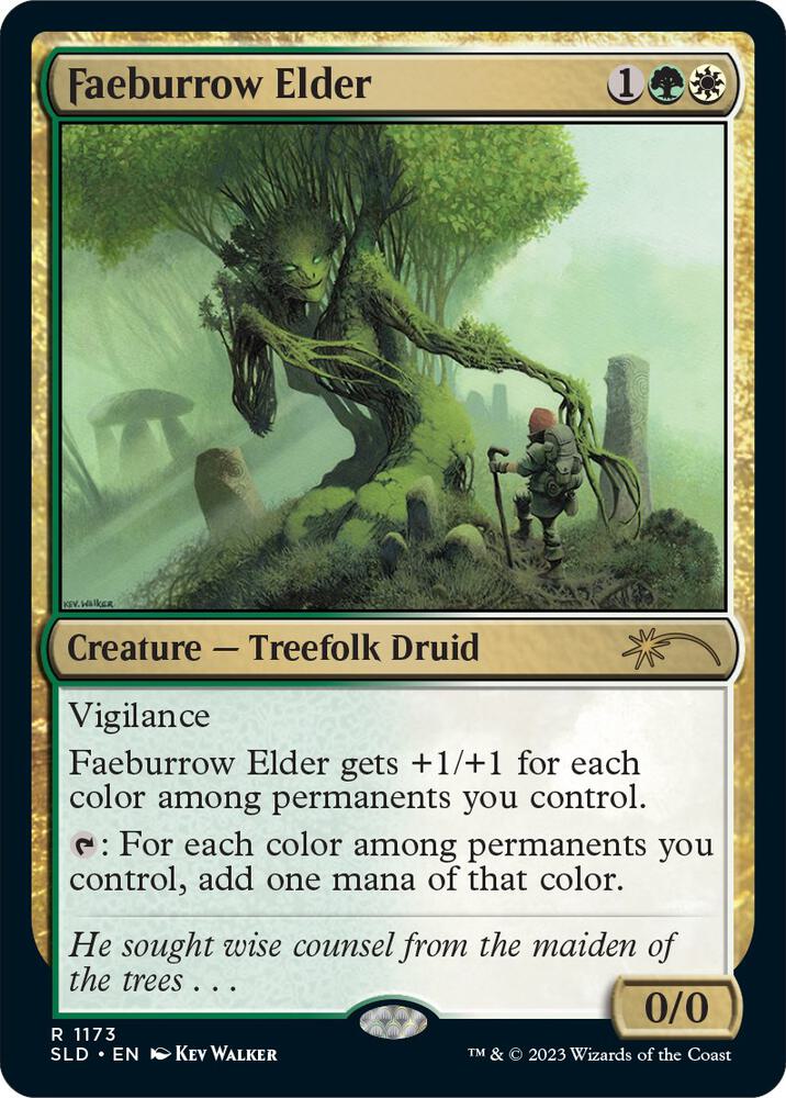 Faeburrow Elder 1173 (Secret Lair Drop Series)  - Foil | Good Games Adelaide SA
